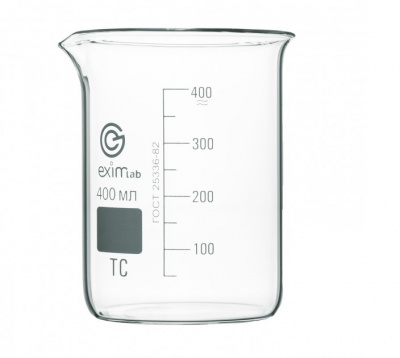 Стакан лабораторный В-1-400 со шкалой