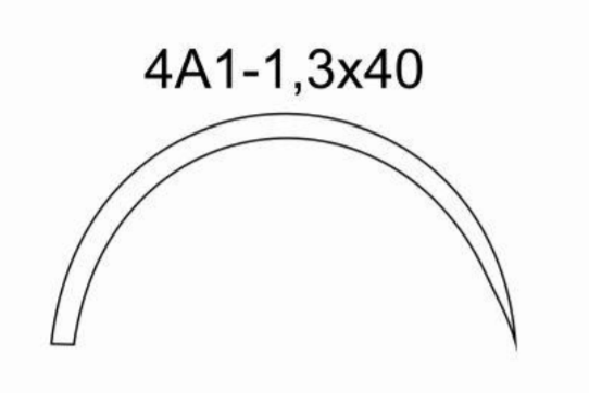 Игла хирургическая 4А1-1,3х40